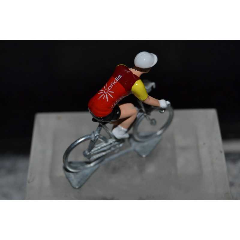 Cofidis 2026 cycling figurine - hand-painted zamak